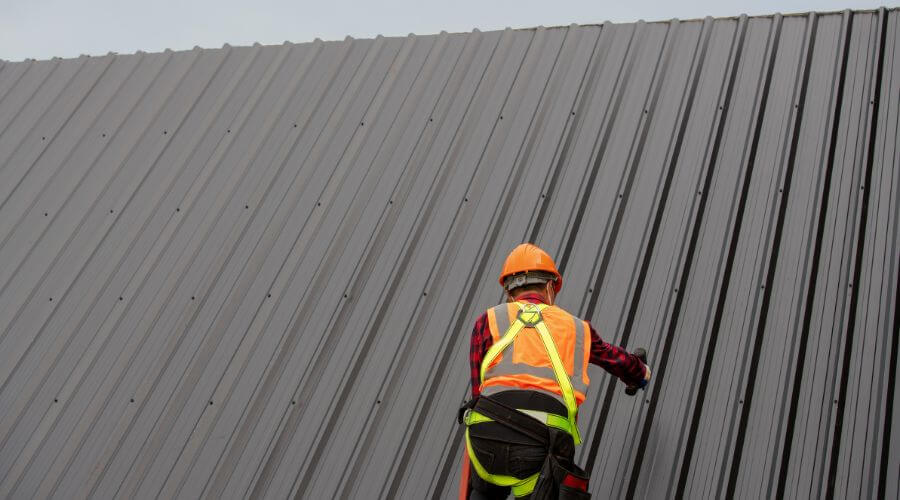 Professional metal roof installation services in Bicknell, UT